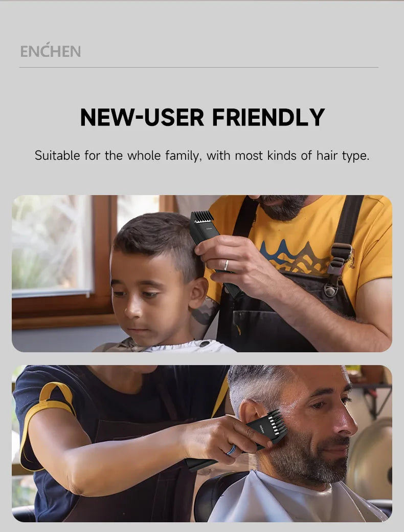 Boost-B Cordless Hair Trimmer – USB Rechargeable Clipper