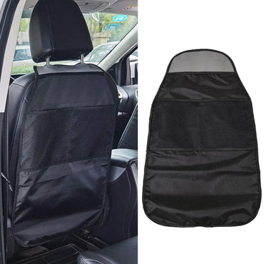 Car Seat Back Protector with Storage Kids Anti-Kick Mat
