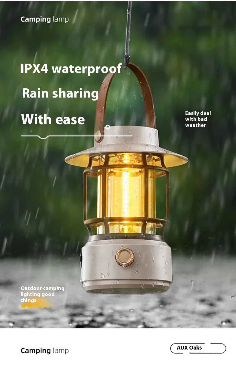 Lohascamping LED Retro Camping Lamp Rechargeable Light