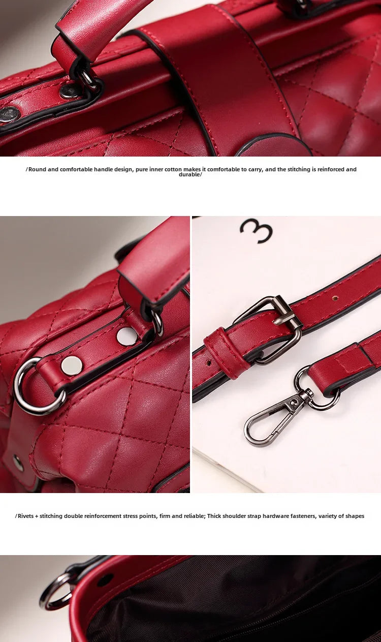 Vintage Argyll Crossbody Bag – Women’s Doctor Handbag