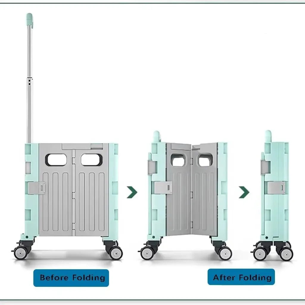 Portable Folding Camping Wagon with Large Capacity