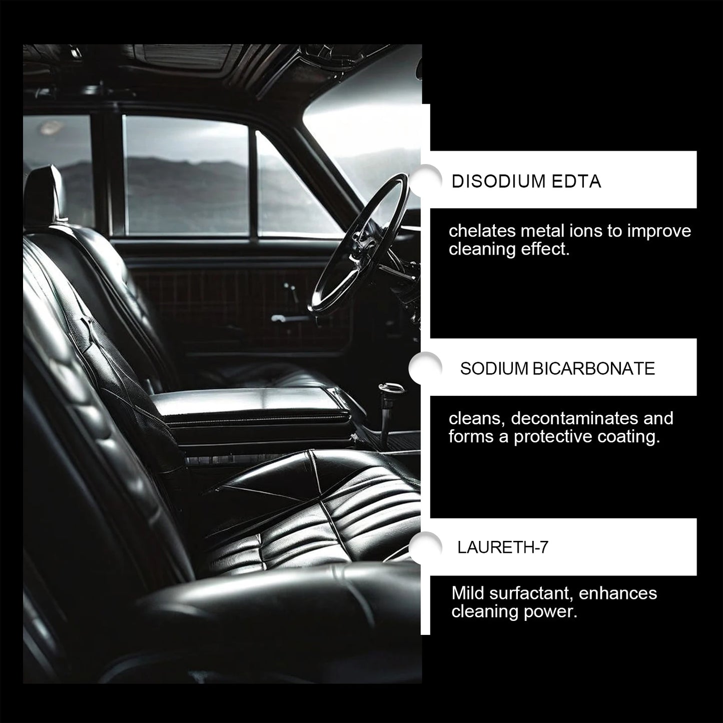 Leather Ceramic Coating Spray Cleaner & Renovation