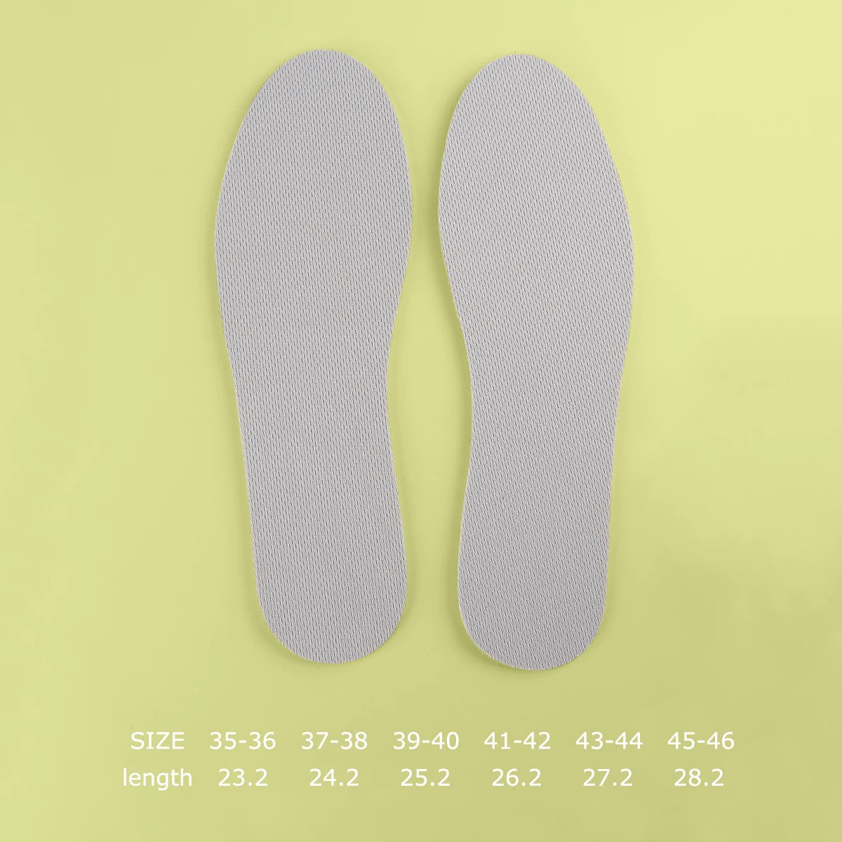 Memory Foam Sport Insoles Shock