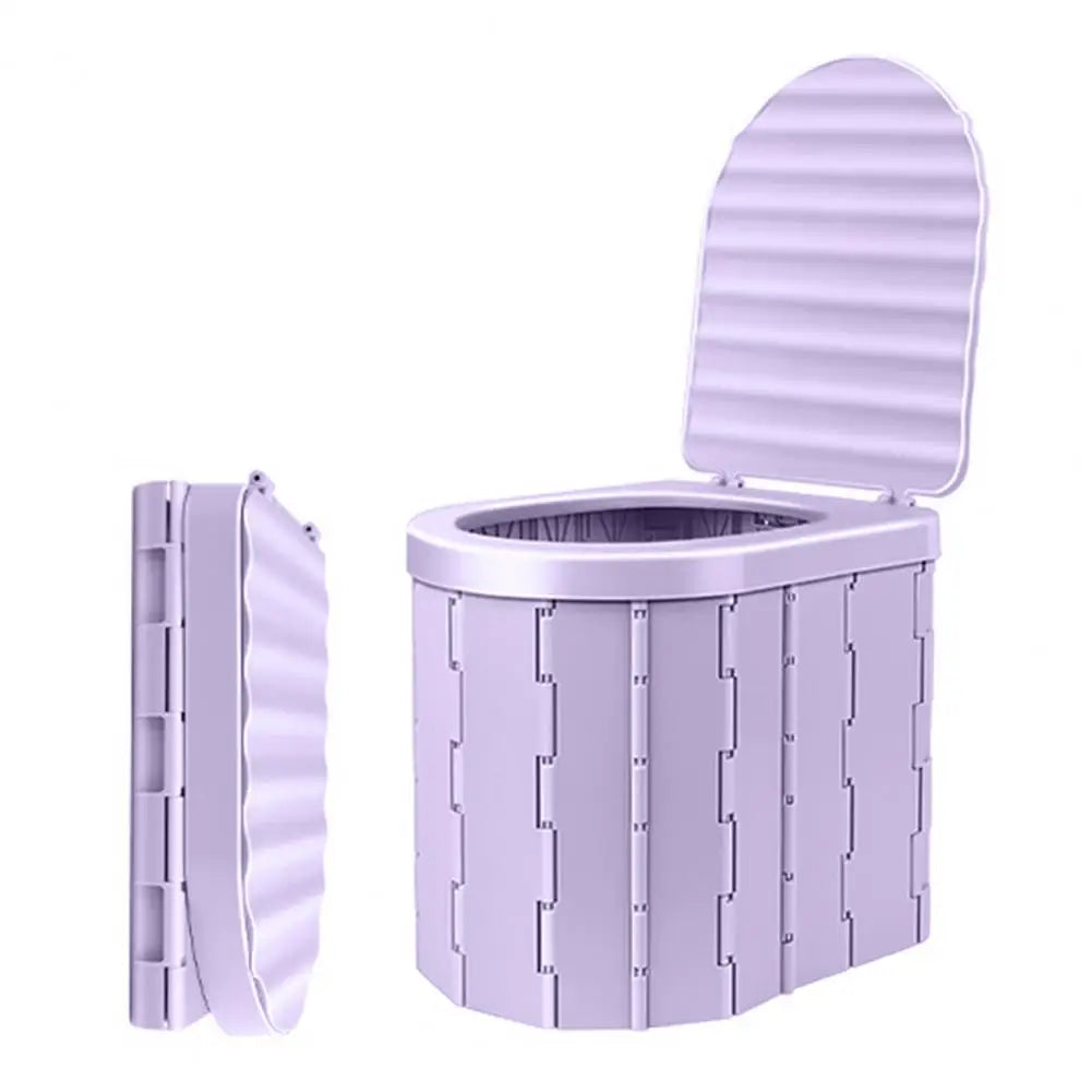 Portable Folding Camping Toilet – Wide Seat & High Load