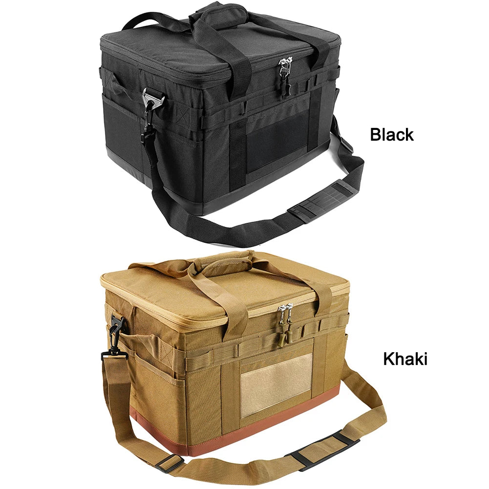 30L Camping Utensil Organizer Large Travel Picnic Bag