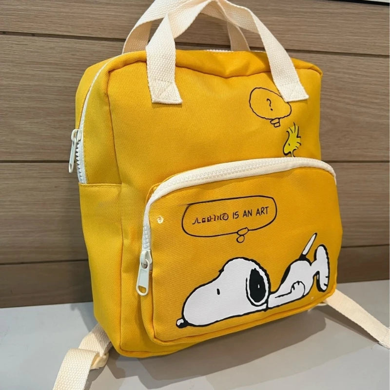 2025 New Cartoon Snoopy Children's Backpack Kindergarten School Lightweight and Fashionable School Bag