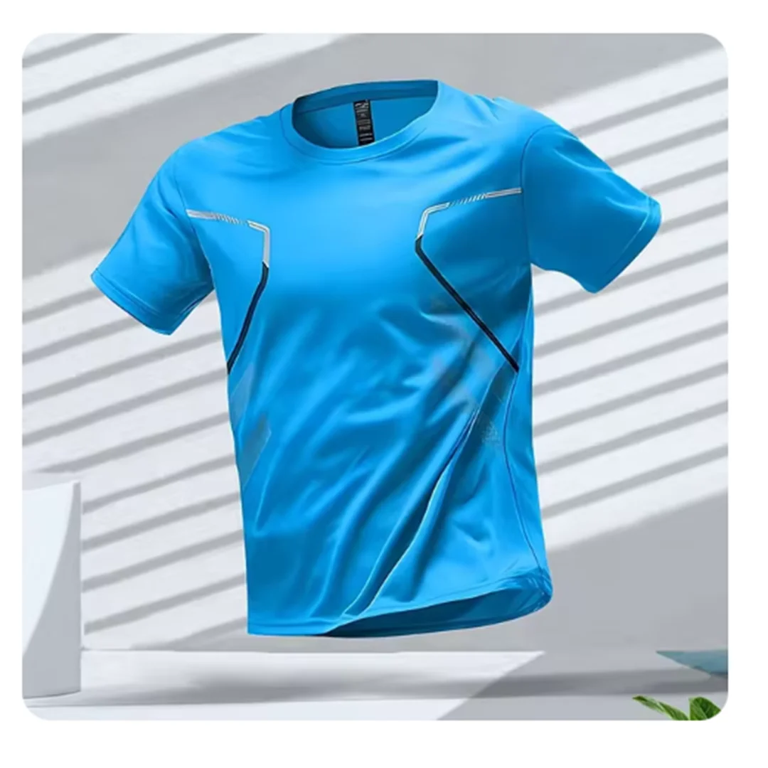 Men’s Quick-Dry Running T-Shirt – Breathable Sports Tee