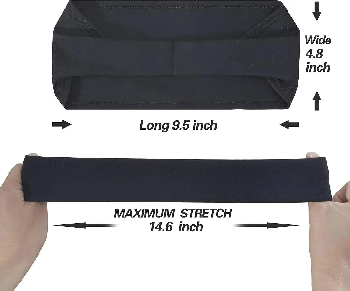 Elastic Yoga Headband Sweatband for Men & Women Sports