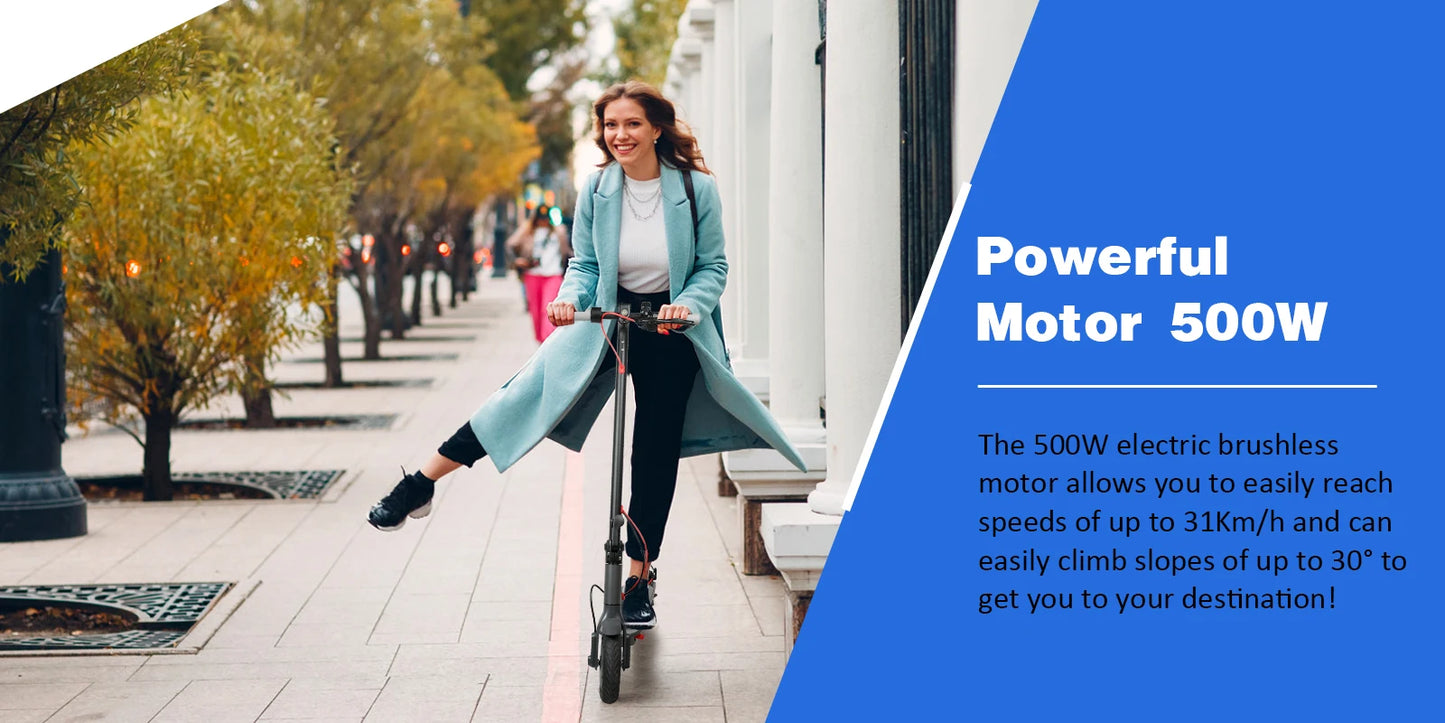 ES80/M365 X1 Electric Scooter – 36V 500W 35KM Range