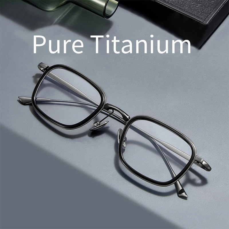 Titanium Eyeglass Frames – Ultra-Light Retro