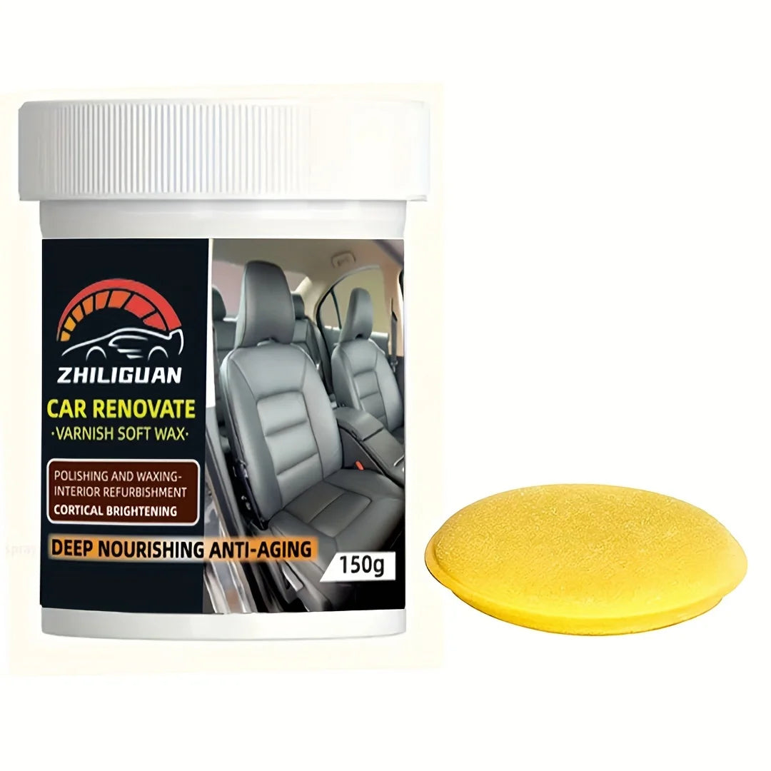 Car Refurbishment Cream Dashboard, Leather & Tire Care