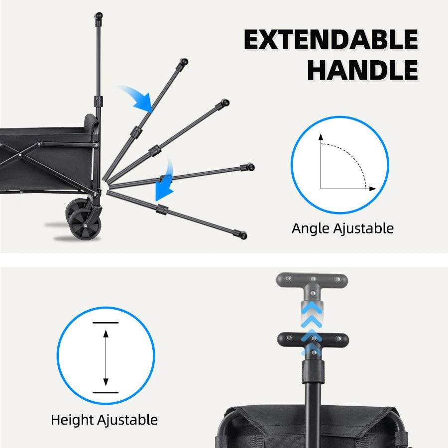 Heavy Duty Foldable Camping & Utility Cart