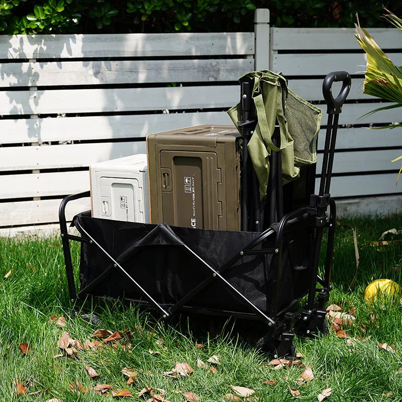 Outdoor Camping Cart – Large Capacity Foldable Trolley