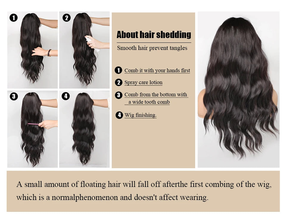 Reddish Brown Straight Layered Synthetic wig with Bangs Long hair Copper Ginger Wig for Women Daily Use Heat Resistant Wigs