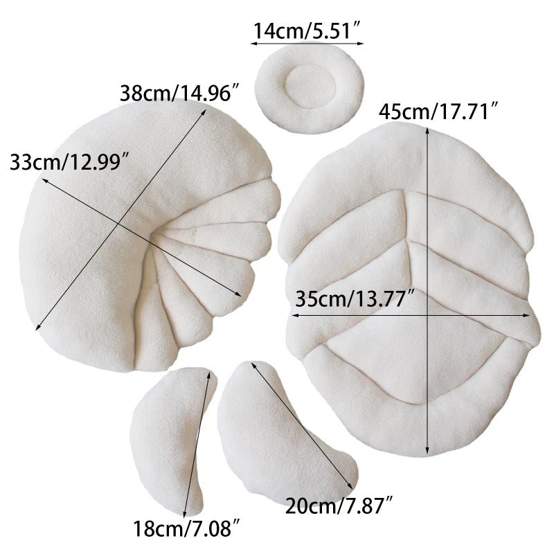 5pcs Baby Photography Props Pillows & Posing Nest