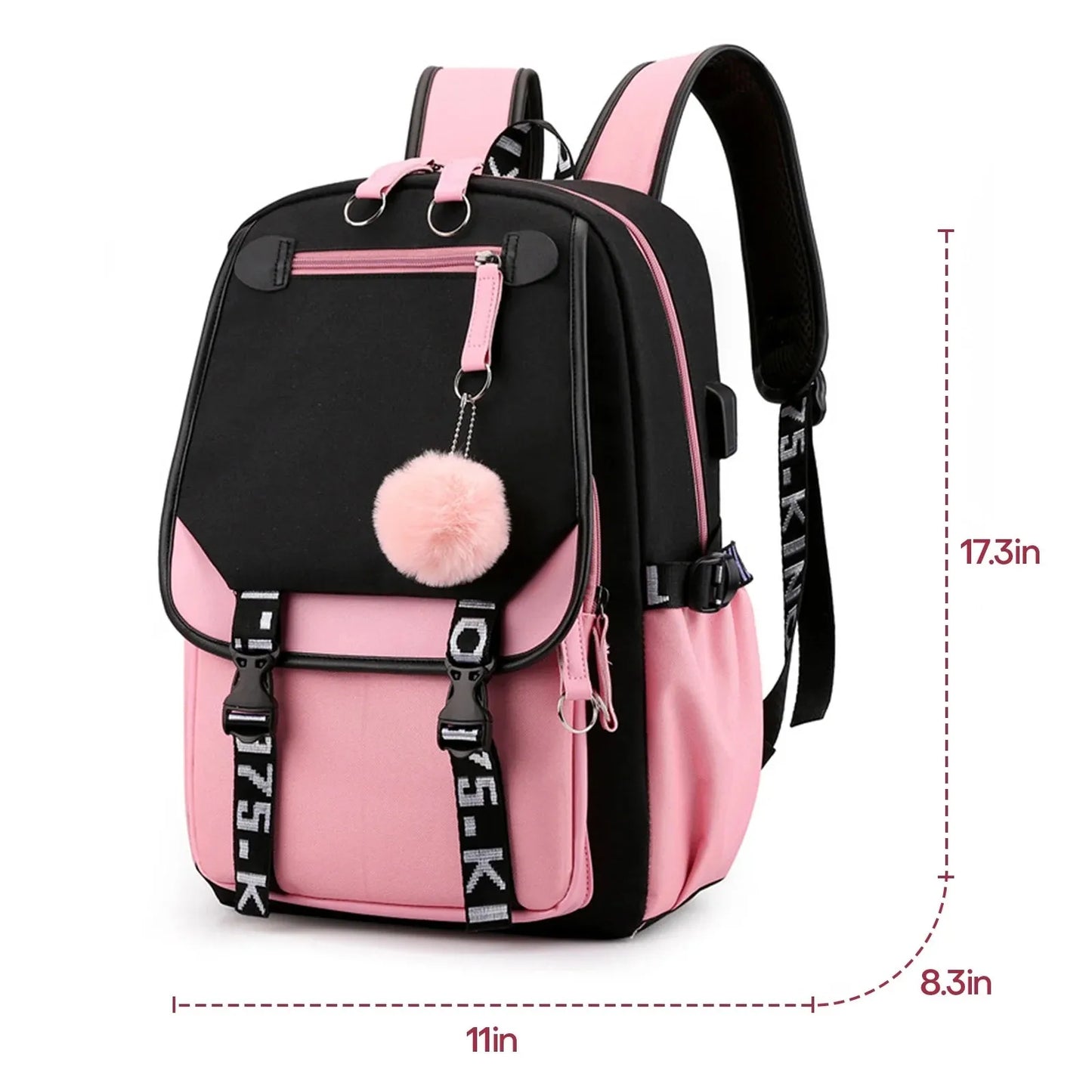 School Backpack  Backpack Lightweight Book Bag Waterproof Casual Travel Backpack College Middle School Student Backpack Holds