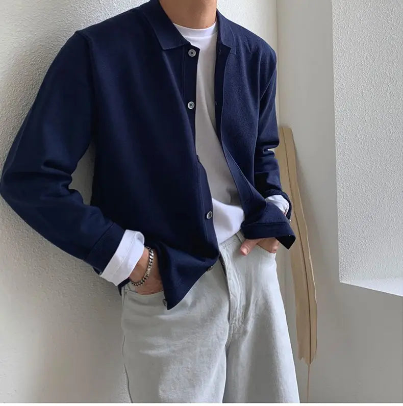 Men’s Winter Casual Long Sleeve Cardigan