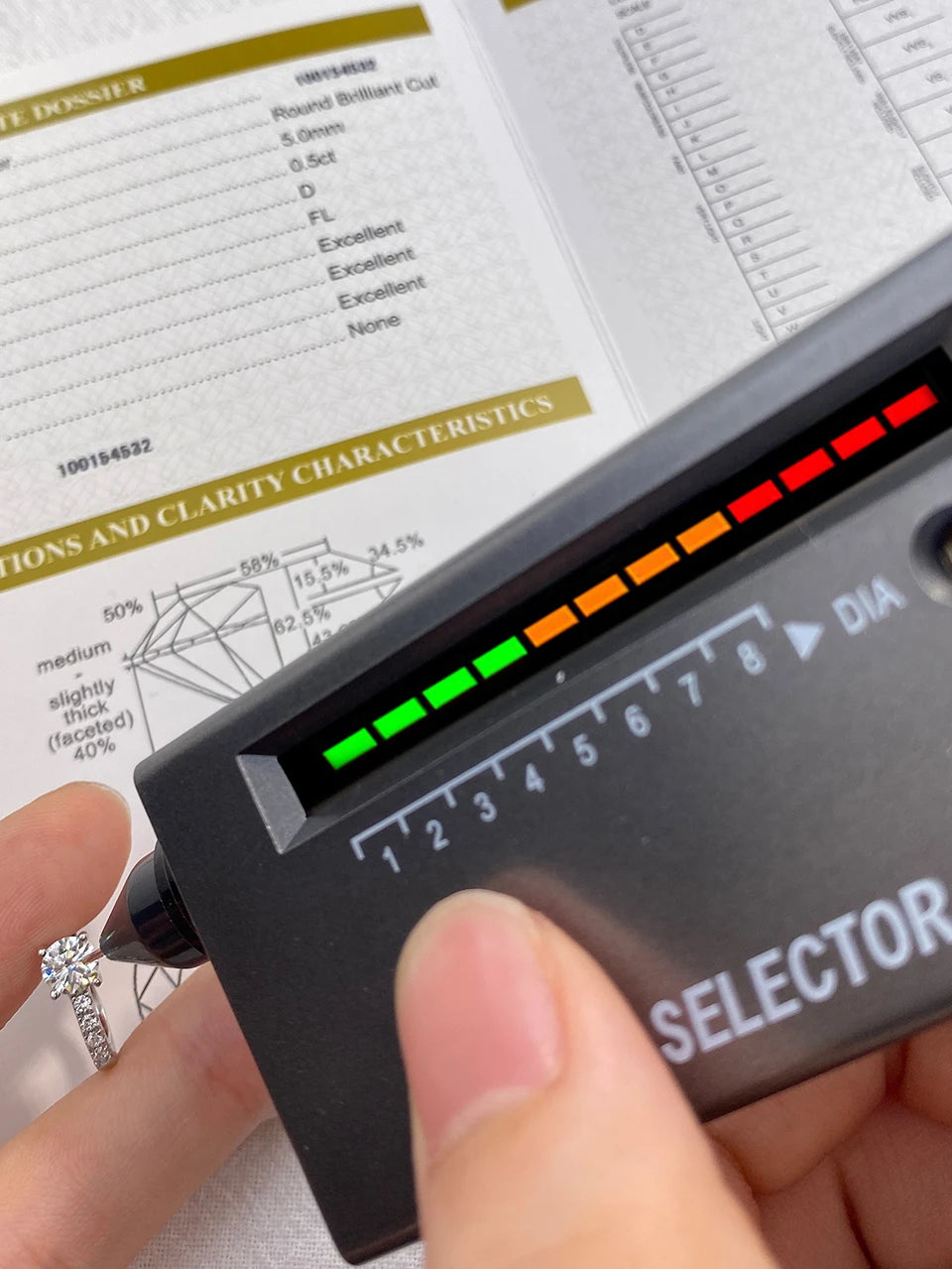 Moissanite Drop Earrings – 925 Sterling Silver