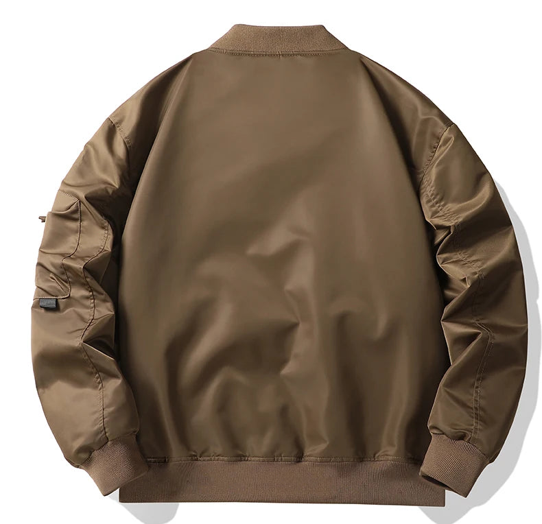 Men’s Cargo Jacket Winter Warm Streetwear