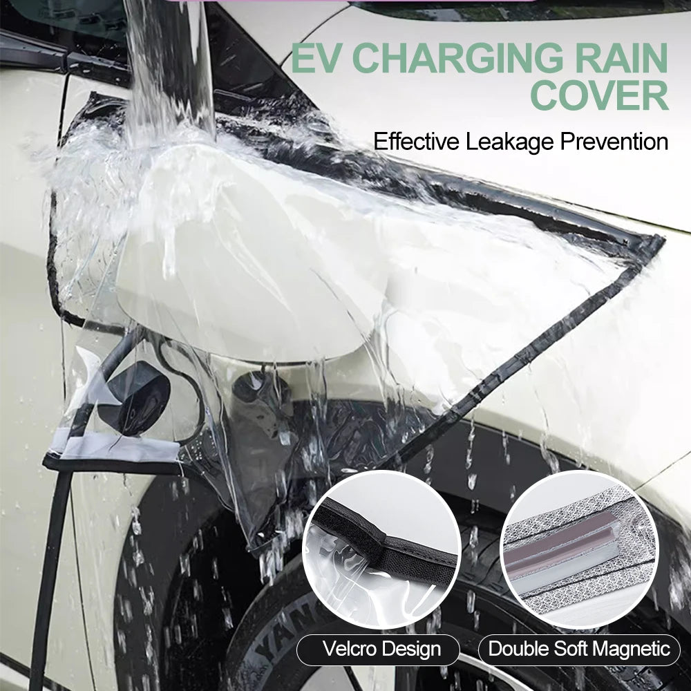 EV Charging Port Rainproof Cover Dust & Waterproof