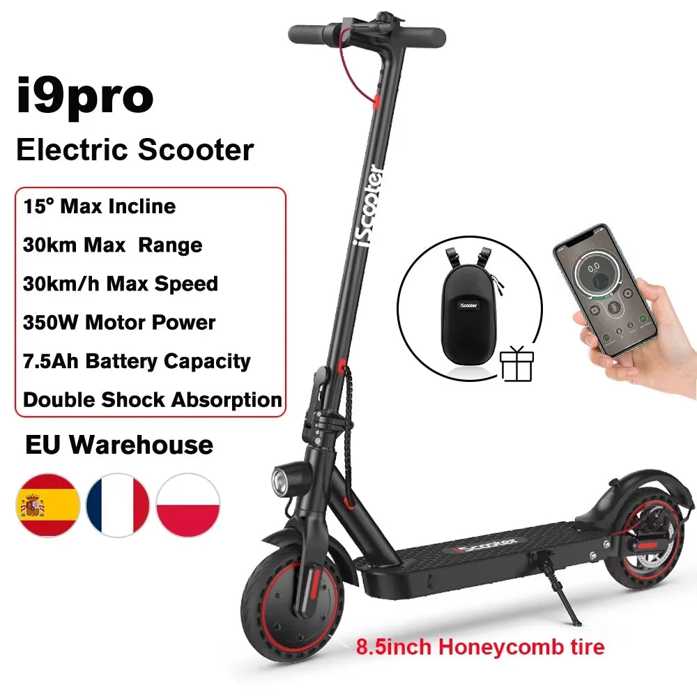 i9 Electric Kick Scooter 350W 30km Range