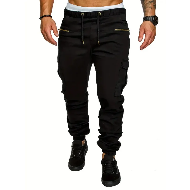 Men’s Tactical Multi-Pocket Cargo Pants Autumn