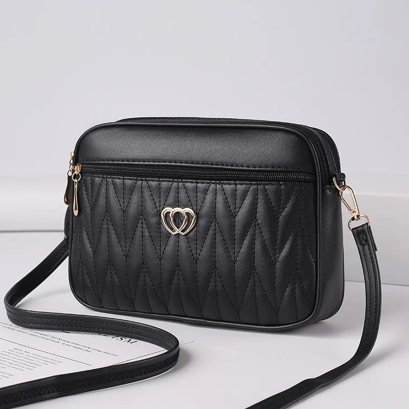Women 2024 Sac A Main High Quality Soft PU Leather Luxury Purses And Handbags Women Bags Designer Women Shoulder Crossbody Bags