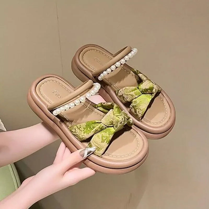 Women’s Designer Summer Slippers – Platform Slides