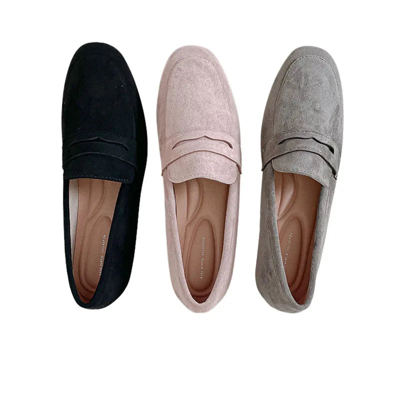 New Women Flat Loafers Casual Spring Autumn Shoes