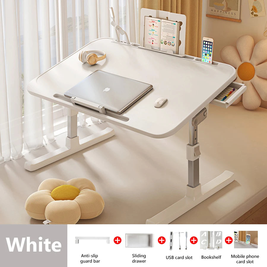 Adjustable Folding Laptop Desk – Bed & Floor Use