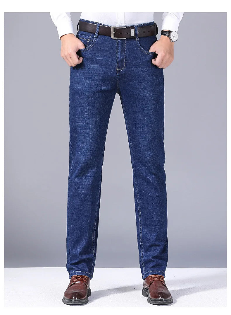 Men’s Stretch Slim Fit Straight Jeans
