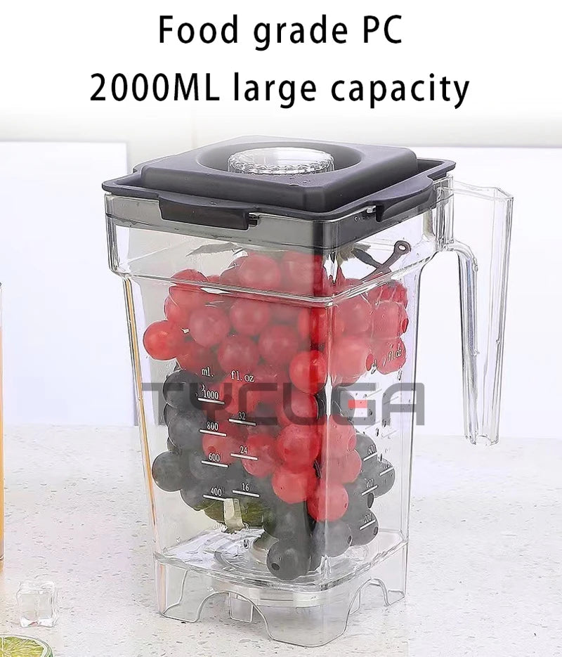 Commercial Ninja Blender 2000W – Ice Crusher & Juicer
