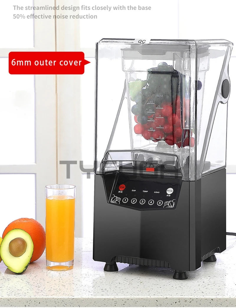 Commercial Ninja Blender 2000W – Ice Crusher & Juicer