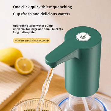 USB Rechargeable Electric Water Dispenser Pump 5 Gallon
