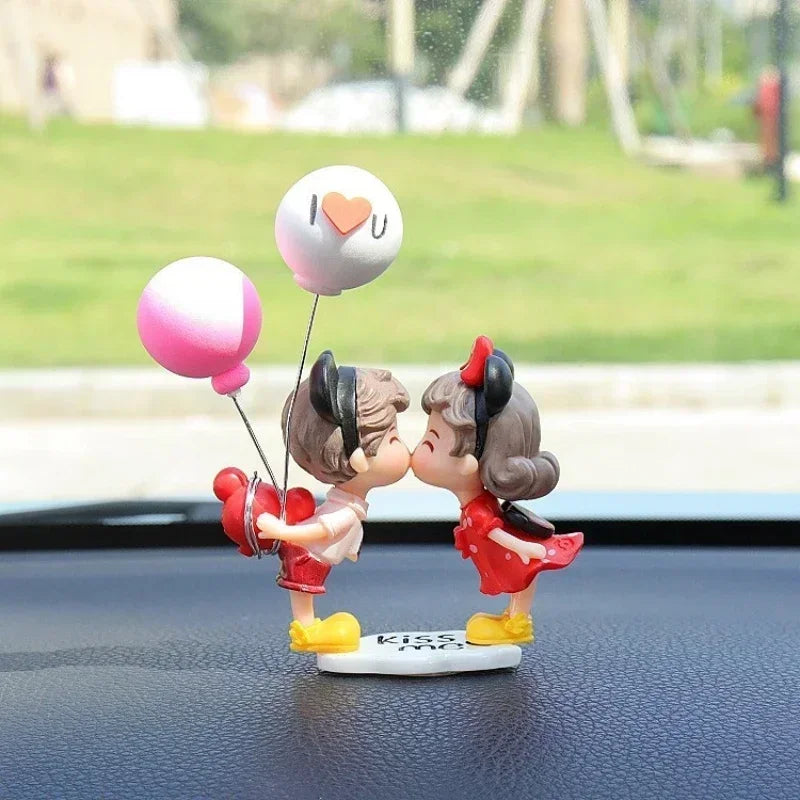 Cute Car Ornament Couple Desktop Decoration Gift