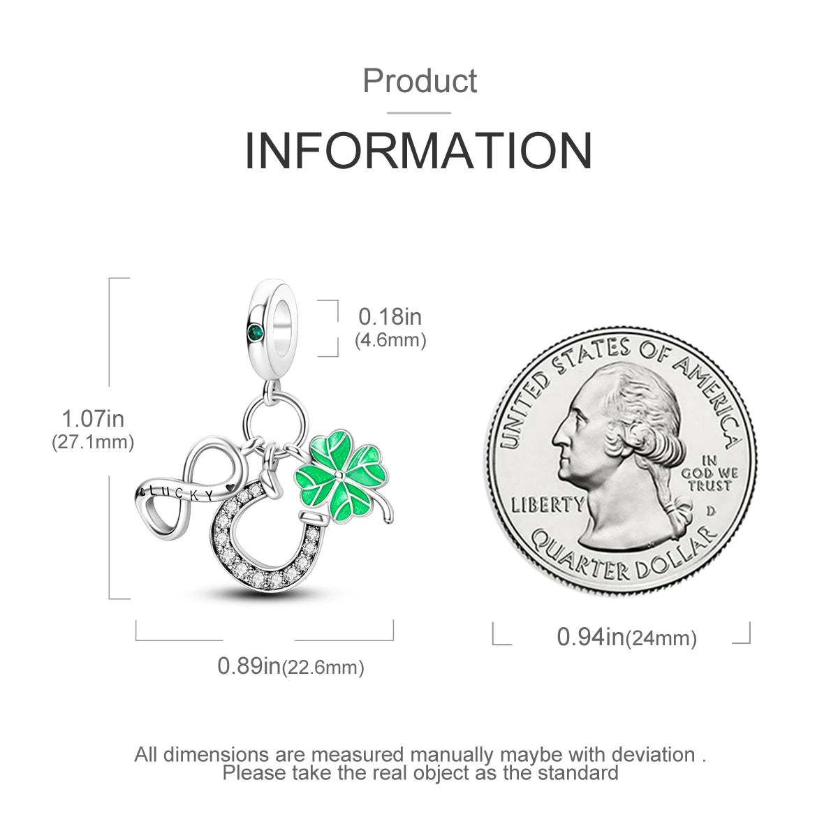 925 Sterling Silver Colorful Koi Pendant Beads Lucky Charm for DIY Bracelets