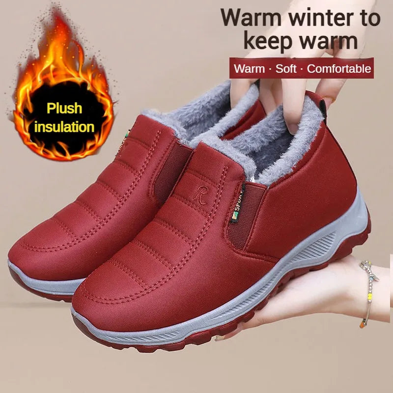 Women's Shoes Autumn Winter Casual Cotton Chunky