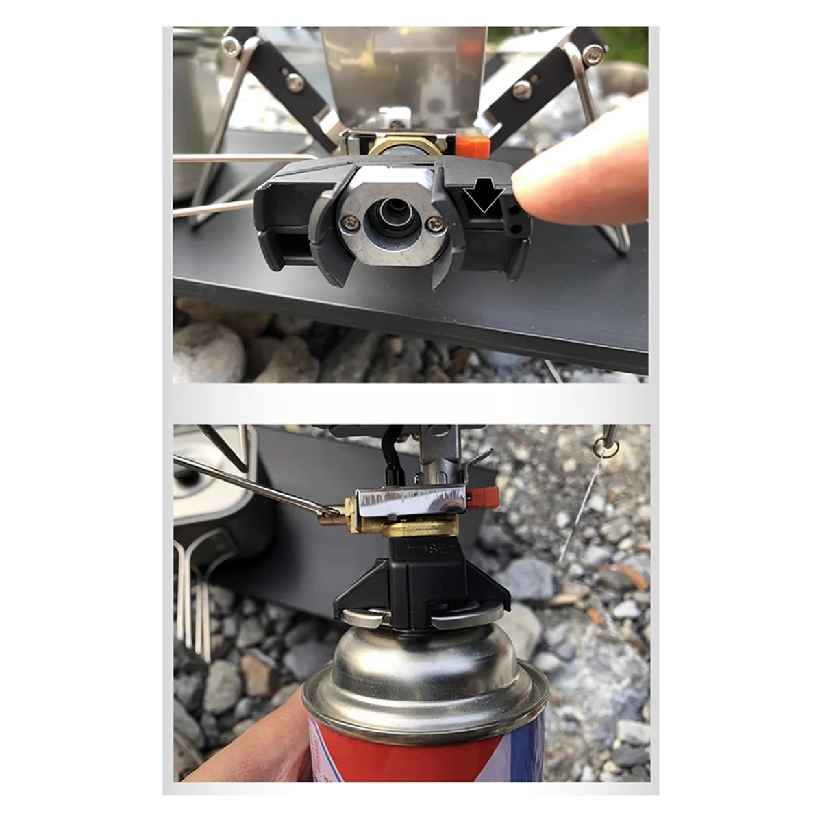 Portable Windproof Camping Gas Stove High Power