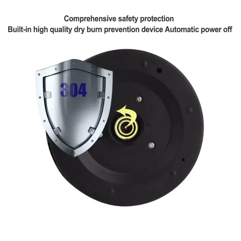 Stainless Steel Smart Kettle 1500W for Tea & Coffee