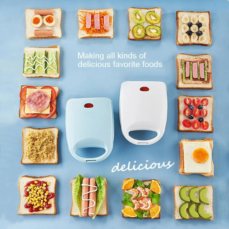 Multifunction Sandwich Maker & Breakfast Toaster 800W