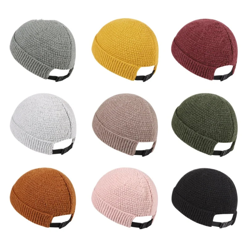 Winter Skull Beanie – Knit Hip-Hop Casual Hat