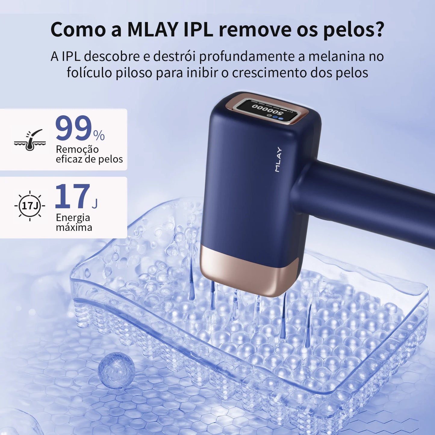 Laser Hair Removal Device – IPL ICE Cooling Epilator