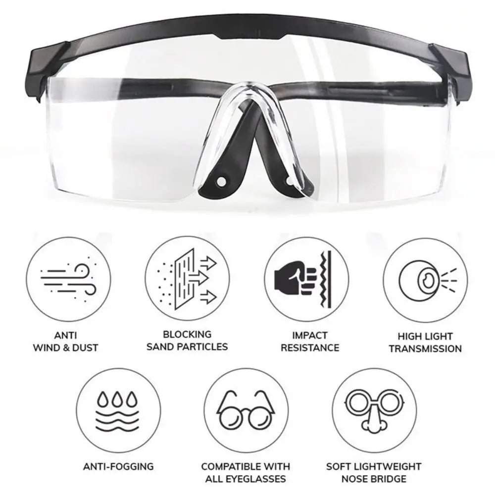 Protective Safety Goggles Anti-Splash Wind & Dust Proof
