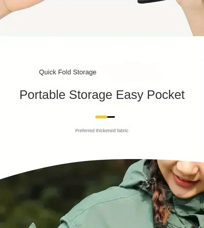 Portable folding stool, foldable hand-held camping stool, special folding stool for camping and fishing outdoors