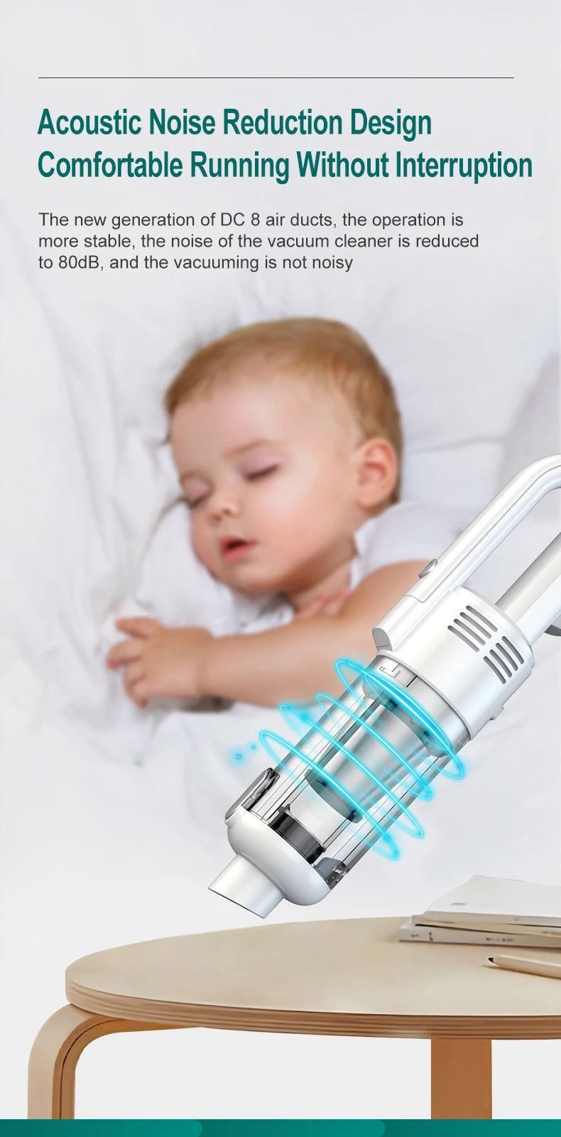 15000Pa Handheld Vacuum Cleaner – Wireless HEPA Filter