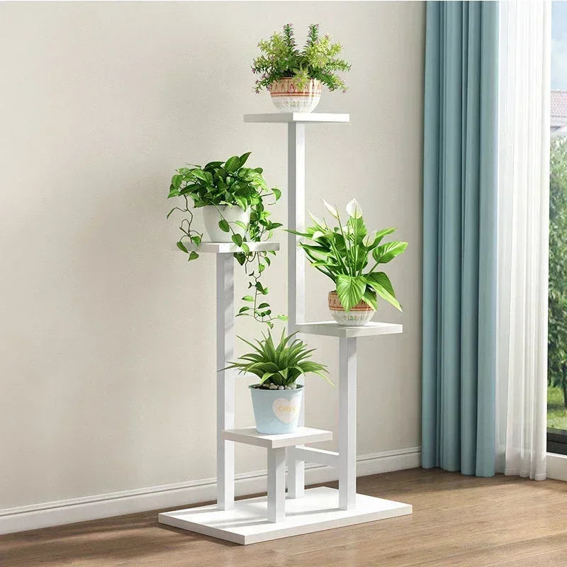 Plant Stand Household Multi-layer Plants Shelves Environment protection Flower Pot Holder Plant Rack Shelves Balcony Flower Rack