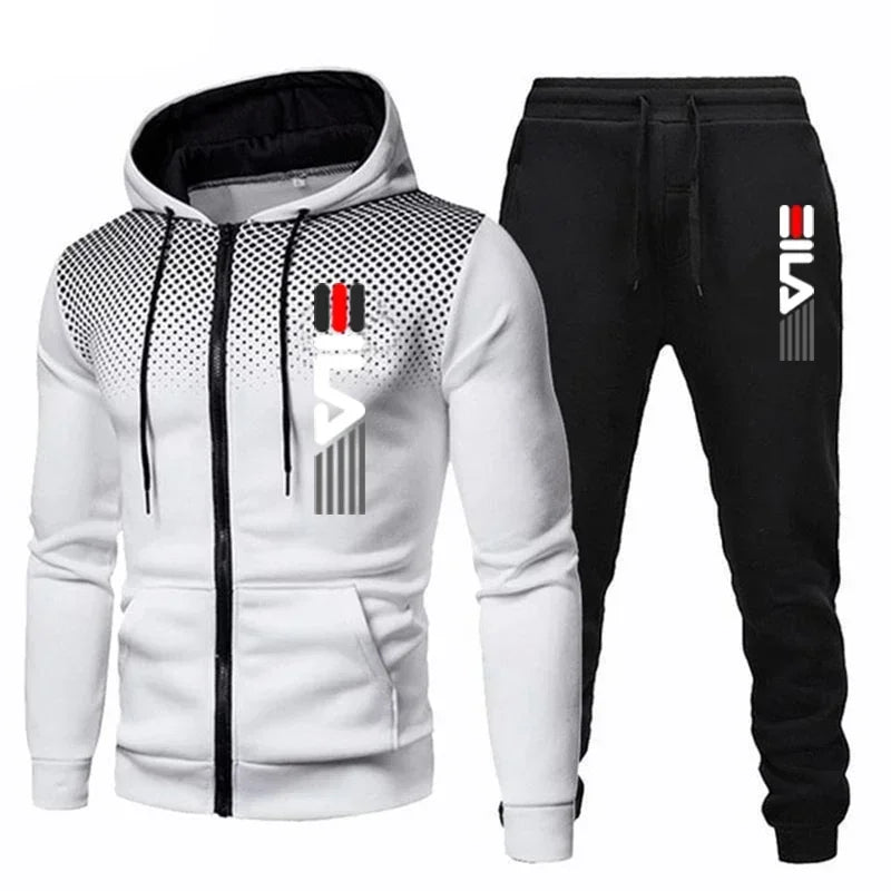 Men's 2-Piece Sportswear Set – Hoodie & Joggers