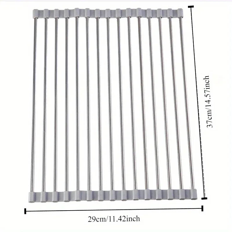 Multifunctional Kitchen Sink Organizer Dishwashing Mat