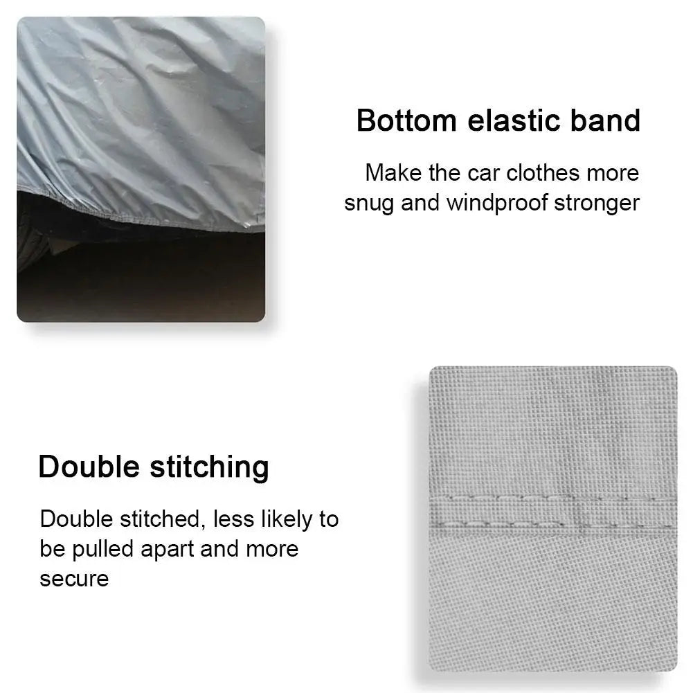 Waterproof Car Cover UV & Dust Protection for Sedan