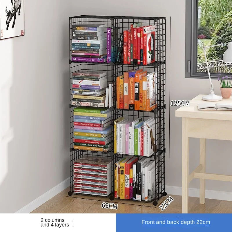 Floating Bookshelf Bookcase for Home & Office Storage
